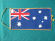 Small Flag-Australian 11x22 Cm - Banderas