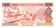 TANZANIA 50 SHILLINGS ND (1993) P-23a UNC [TZ122a] - Tansania