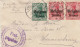 5ct + 10 Ct X 2 Op Briefje Naar G-D LUXEMBOURG 1917, Censuur Trier. - Occupazione