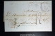 Martinique: Lettre 1854 Cachet  St Pierre + COLONIES FRA. V. ANGL  En Rouge + Recto Paris Et Marseille - Briefe U. Dokumente