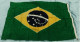 Original Schiffs-Flagge / Fahne  Brasilien  -  Von 1989  -  Material : Baumwolle  -  Ca. 133 X 89 Cm - Sonstige & Ohne Zuordnung