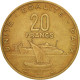 Monnaie, Djibouti, 20 Francs, 1983, Paris, TTB+, Aluminum-Bronze, KM:24 - Djibouti