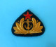 YUGOSLAVIA NAVY Vintage Embroidered Hat Cap Badge JNA Army ** Marine Kriegsmarine Marina Militare Fuerzas Navales Navale - Marine