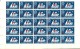 St Pierre Et Miquelon 1945 MNH Scott #315 Sheet Of 50 70c Surcharge On 5c Schooner - Has Been Folded Ink Smear Stamp 41 - Blocs-feuillets