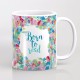 X TAZZA IN CERAMICA COFFEE MUGS MUG 11 OZ   Born To Read - Blue By Lorena LG Design NUOVA - Tasas