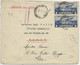 HAÏTI - 1930 - POSTE AERIENNE - ENVELOPPE AIRMAIL De LA LEGATION De FRANCE à PORT AU PRINCE Pour PARIS REEXPEDIEE à LYON - Haïti