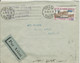 TUNISIE - 1935 - POSTE AERIENNE - ENVELOPPE 1° VOL DANS LA JOURNEE De TUNIS à  PARIS - Cartas & Documentos