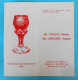 FK VELEZ Mostar Bosnia - 1986. Invitations For The Yugoslavia Football Cup Final Against Dinamo Zagreb * Soccer Fussball - Sonstige & Ohne Zuordnung