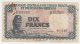 Belgian Congo 10 Francs 1958 VF Banknote Pick 30b  30 B - Belgian Congo Bank