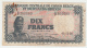 Belgian Congo 10 Francs 1958 VF Banknote Pick 30b  30 B - Bank Van Belgisch Kongo