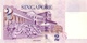 SINGAPORE 2 DOLLARS ND (1999) P-38a UNC  [SG132a] - Singapur