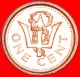 § TRIDENT: BARBADOS &#9733; 1 CENT 2009 MINT LUSTER! LOW START&#9733; NO RESERVE! - Barbades