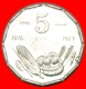 § 3 BANANAS: SOMALIA &#9733; 5 SENTI 1976 FAO MINT LUSTER! LOW START&#9733; NO RESERVE! - Somalië