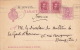 Entier + Complement Palma De Mallorca Pour La France - 1931-....