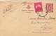Entier + Complement GENT Pour La France - Postcards 1934-1951