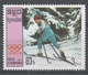 Camdodia (Kampuchea) 1987. Scott #758 (MNH) Winter Olympic Games Calgary, Cross-country Skiing - Kampuchea