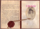 Regno. Storia Postale 1910. LIBRETTO DI RICONOSCIMENTO POSTALE - Storia Postale