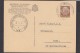 DEUTSCHE KRIEGSMARINE-SCHIFFSPOST NR 8 AUF HINDENBURG-EIN WEIDMANN POSTKARTE. - Lettres & Documents