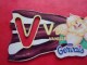 Magnet Danone  Gervais Vanille Lettre V - Letters & Digits