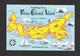 ILE DU PRINCE ÉDOUARD - PRINCE EDWARD ISLAND - A MINIATURE MAP OF THE PROVINCE SHOWING MOST OF THE CAMPING - Other & Unclassified