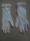 Ancien - Paire De Gants En Coton Pour Enfant, Fillette - 1940-1970