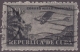 1931-33 CUBA REPUBLICA. 1930. Ed.264. 10c. AVION AIRPLANE. ERROR IMPRESION EMPASTELADA Y MAL PERFORADO. - Gebruikt