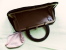 ANCIEN  PETIT  SAC A MAIN   VELOURS NOIR  AVEC SON PETIT PORTE MONNAIE  / HL USA - Purses & Bags