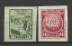 RUSSLAND RUSSIA 1925 Michel 305 & 307 B * - Unused Stamps