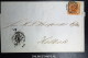 Denmark  Letter 1858 Copenhagen To Holbaeck Fa Nr 4 Nice Borders, CLOCK Letter - Brieven En Documenten