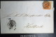 Denmark  Letter 1858 Copenhagen To Holbaeck Fa Nr 4 Nice Borders, CLOCK Letter - Lettres & Documents