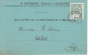 Armoiries 1 C Gris Op Postkaart Met Stempel MALINES (STATION) 1910, Met Firmaperforatie "HD" Van H. DESSAIN Uitgever - 1909-34