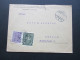 Österreich 1923 Nr. 391 Und 405 MiF Perfin / Firmenlochung!! Hauser & Sobotka A.G. Nach Zürich. Perfin H & S - Covers & Documents