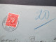 Schweiz 1942 Beleg Mit Nachporto / Poertomarke Nr. 57 Chaux De Fonds Depot Lettr. - Storia Postale