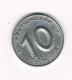 °°°  D.D.R. 10 PFENNIG  1950 A - 10 Pfennig