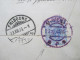 Österreich 1905 Nr. 112 EF Wien (violetter Stempel) Nach Fribourg (Schweiz) An Universitätsprofessor P. Leo Michel - Brieven En Documenten