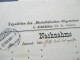 1880 Streifband 2 Farben Frankatur Nachnahme Für Ein Inserat! Expedition Des Rheinthalischen Allgemeinen Anzeigers - Usati