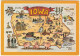 IOWA - MAP / CARTE GÉOGRAPHIQUE / LANDKAART / KARTE - USA - Cartes Géographiques