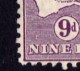 Australia 1932 Kangaroo 9d Violet C Of A Watermark - Listed Variety - Ungebraucht