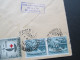 Delcampe - Pakistan 1963 Air Mail Registered Ganzsache Mit Zusatzfrankatur. Gujranwala. N.P.O. The Australasia Bank Ltd - Pakistan