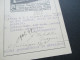 AK Lenzburg, Alfred Zweifel, Malagakellereien, Spezialhaus Für Südweine U. Cognac.Alkohol. 1916 Mit Einriss - Lettres & Documents