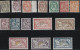 Alexandrie 1902-03 N° Yvert 19/33 France Surchagés 15 V. Neufs* Certaines ** Cat. 140,00+ Beaux - Unused Stamps