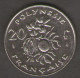 POLINESIA FRANCESE 20 FRANCS 1998 - Französisch-Polynesien