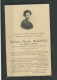 SOUVENIR MORTUAIRE - DE MADAME CLAUDE MAGNINY NÉE MARIA CLAITTE (+6/7/1923) - Décès