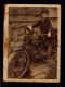 MOTORBIKE MOTORCYCLE SMALL PHOTO 8X6CM Vintage Original Ca1900 PHOTO (W4_3093) - Motos