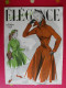 Revue Elégance 1955. Mode Féminine Enfant Fillette Homme Lingerie Tablier Robe Blouse Jupe Tailleur Hiver - Fashion