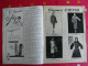 Revue Elégance 1955. Mode Féminine Enfant Fillette Homme Lingerie Tablier Robe Blouse Jupe Tailleur Hiver - Fashion