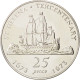 Monnaie, Saint Helena, Elizabeth II, 25 Pence, Crown, 1973, SPL+, Copper-nickel - Saint Helena Island