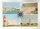 Postcard ST CATHERINE's LIGHTHOUSE & THE NEEDLES LIGHTHOUSE Isle Fo Wight Gb Stamps Cover - Lighthouses