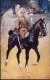 MOTHER O' MINE By LAWSON WOOD ~ ST CLAIR WAR SERIES ~ SOLDIER ON HORSEBACK, MOTHER LOOKING OVER HIS SHOULDER - Wood, Lawson