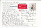 Mi P29 Registered Stationery Ganzsache Entier Postcard - 5 December 1996 Riga-11 To Denmark - Frimærker I Forum '96 - Latvia